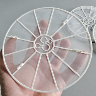 Filter Siebträger Detail weiß